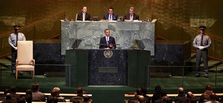 Barack Obama na zasedání Valného shromádní OSN