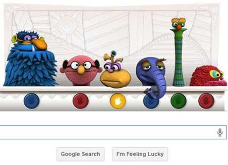 Google oslavuje tvrce Muppet