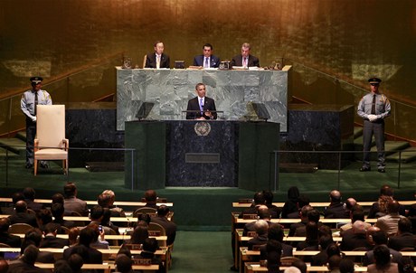 Barack Obama na zasedání Valného shromádní OSN