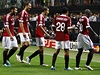 AC Milán - Plze, hrái AC Milán slaví vítzství