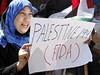 Tisce Palestinc vyly do ulic na podporu dosti o stt