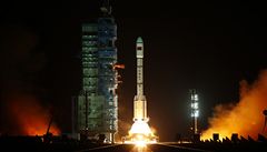 �ína vypustila Nebeský palác do vesmíru