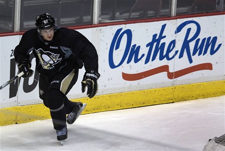 Hvzda Pittsburghu Penguins Sidney Crosby 