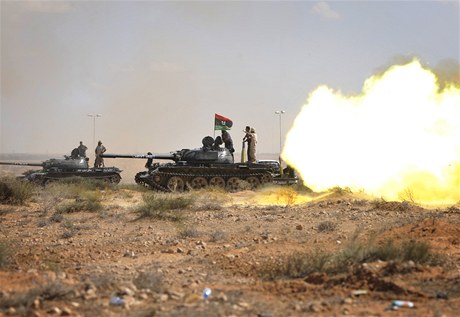 Libyjtí rebelové v Syrt