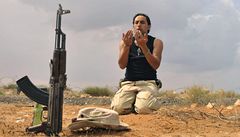 Pprava na rozhodujc bitvu. Radiklov z IS se zabarikdovali v centru libyjsk Syrty