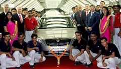 Škoda Auto spustila v Indii sériovou výrobu limuzíny Rapid 