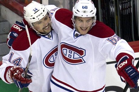 Montreal Canadiens (Plekanec a Yanick Weber)