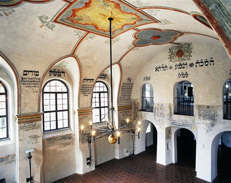 Interiér Zadní synagogy