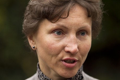 Marina Litviněnková, vdova po zavražděném ruském špionovi Alexandru Litviněnkovi.