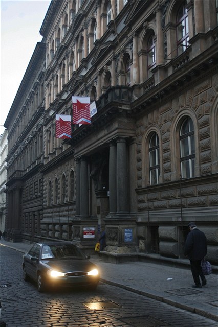 Sídlo KSM v ulici Politických vz v Praze.