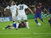 David Villa vstílí druhou branku zápasu Barcelona - Plze