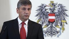 Ministr zahrani�í Rakouska Michael Spindelegger