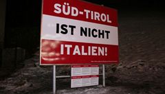 Jižní Tyrolsko chce 'svobodu', nejsme Itálie, tvrdí