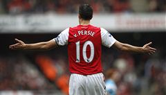 Van Persie trefil Arsenalu vtzstv nad Sunderlandem 
