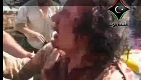Poslední zábry Kaddáfího ped smrtí