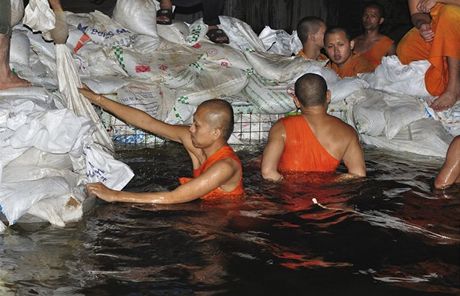 Záplavy v Thajsku.