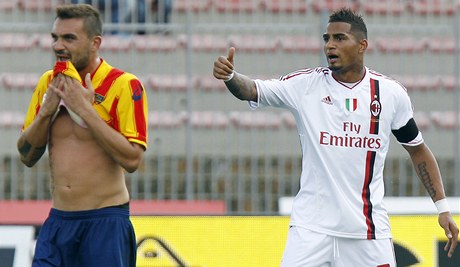 AC Milán (Boateng vpravo)