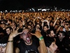 Fanouci kapely Metallica na koncert v Emitátech