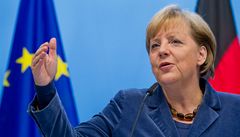 Merkelová: Fiskální unie ano, společné dluhopisy ne 