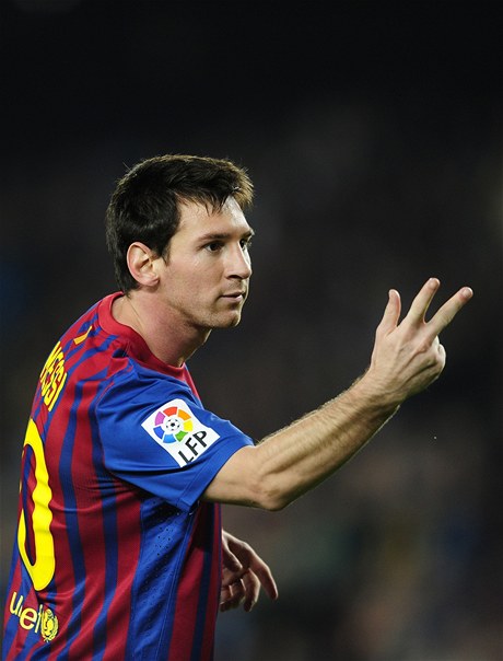 Nejlepí fotbalista planety Lionel Messi z Barcelony
