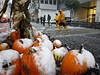 V New Yorku oslavy Halloweenu pekvapiv doprovodilo snení.