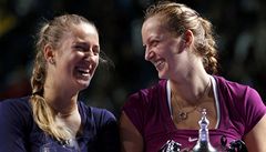 Petra Kvitová a Viktorie Azarenková