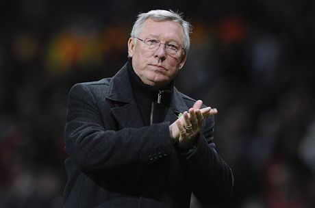 Trenér fotbalist Manchesteru United Alex Ferguson
