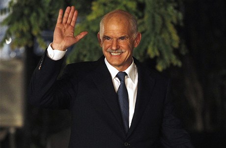Odstupující ecký premiér Jorgos Papandreu