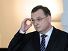   Premiér Petr Neas (ODS) vystoupil na tiskové konferenci v Poslanecké snmovn k aktuální politické situaci.  