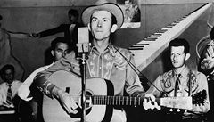 Tragický hrdina country hudby Hank Williams na snímku z 50. let
