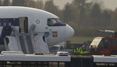 Polský Boeing 767 pistál na bie.
