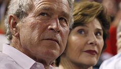 George W. Bush s manželkou Laurou