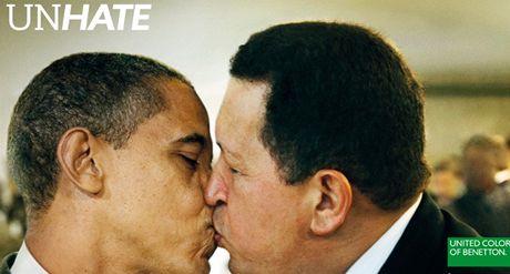 Americk prezident Barack Obama a venezuelsk prezident Hugo Chvez