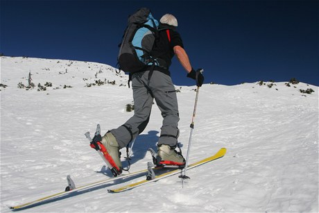 Skialpinismus - ilustraní foto.