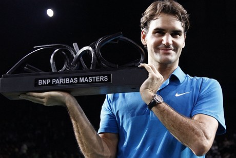 Roger Federer poprvé vyhrál turnaj Masters v Paíi