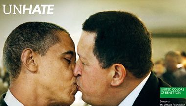 Americk prezident Barack Obama a venezuelsk prezident Hugo Chvez