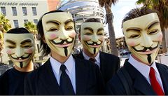 Anonymous v sobotu zato na weby eskch stran