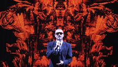 George Michael na pra�ském koncert�.