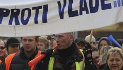 Asi ti stovky lidí se 17. listopadu zúastnily v Ostrav demonstrace obanské iniciativy ProAlt proti vládním reformám.