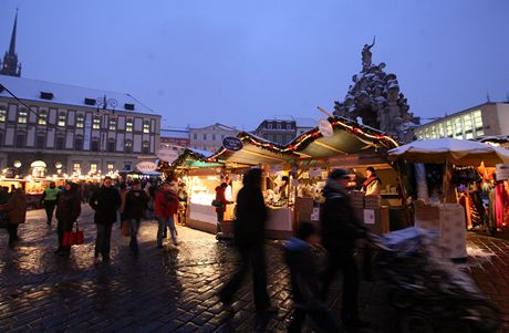 Vnoce na Zlenm rynku v Brn.