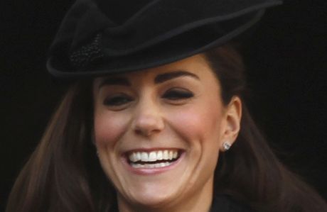 Záivý úsmv vévodkyn z Cambridge.