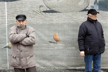 Odboráská demonstrace na Palackého námstí, 25. listopadu 2011