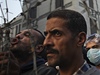 Egypané na námstí Tahrír