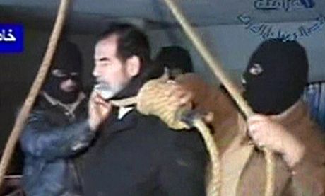 Poprava Saddáma Husajna.