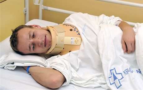 Roman Koudelka v nemocnici