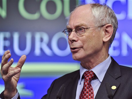 Prezident Evropské unie Herman Van Rompuy