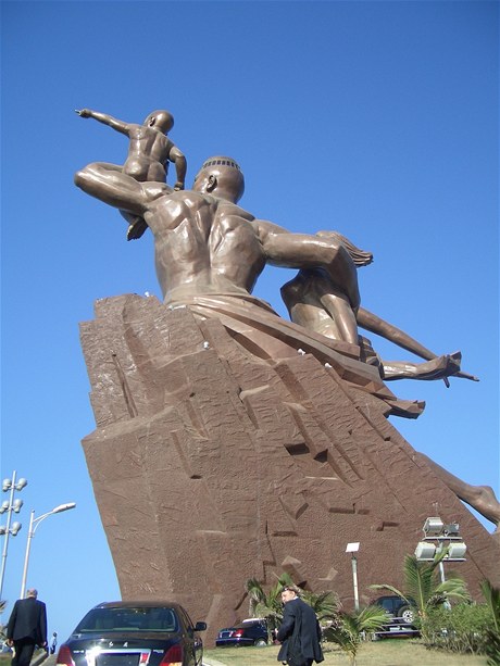 Monument Afrického znovuzrození v Senegalu