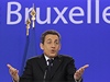Francouzsk prezident Nicolas Sarkozy na summitu Evropsk unie