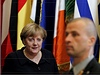 Nmeck kanclka Angela Merkelov na summitu Evropsk unie