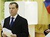 Ruský prezident Dmitrij Medvedv.